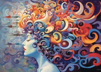 How Spiral Brain Signal Patterns Organize Cognitive Activity