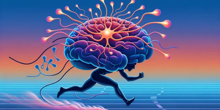 Regular exercise might keep adult-born neurons wired as one ages, a study on mice shows